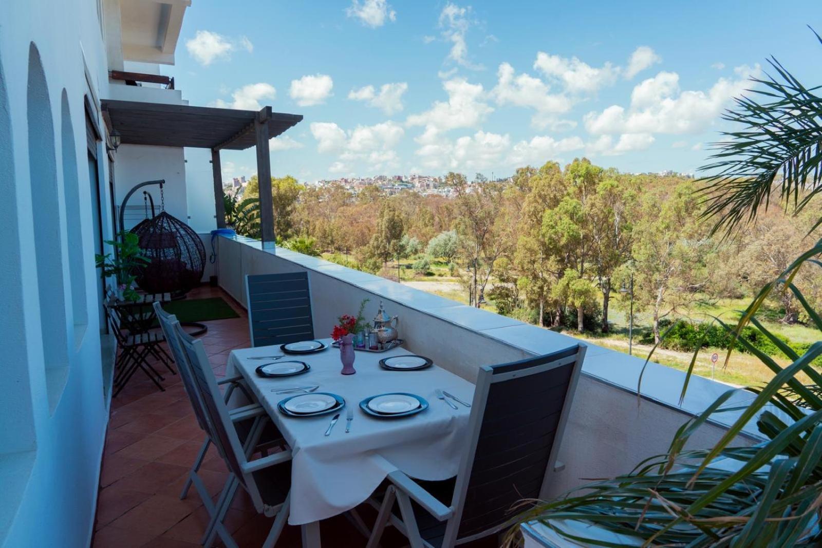 Luxury 3 Bedroom Panoramic Views In Hotspot With Fibre Optic Wifi And Netflix 탕헤르 외부 사진